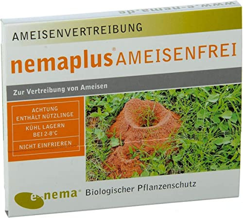 nemaplus® Ameisenfrei SF Nematoden zur Bekämpfung von Ameisen - 50 Mio. für 50m² oder 50 Ameisennester