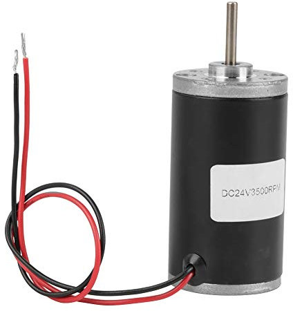 31ZY Dauermagnetmotor, 6V / 12V / 24V 3500-8000RPM Dauer Magnet Gleich Strom Motor Elektrischer Gebürsteter Motor CW/CCW (24V 3500RPM)