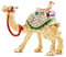 YU FENG Kristall Kamel Figuren Dekor Ornament, Goldene Emaille Kamel Statuen Tier Schmuckkästchen Scharnier