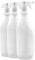 Rc Ocio Botes Spray vacios con pulverizador para limpieza agua, jardin dispensadores a presion con difusor Packs de 3 botes de plastico de 750ml