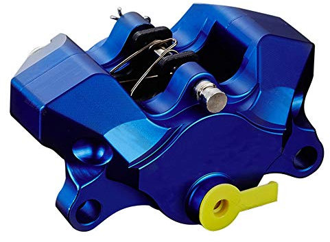 YJDDLJ Universal Motorrad P2 * 34Mm hinterer CNC-Bremssattel Bremspumpe mit Belägen unter dem Doppelpistolenloch 84Mm Kleine Krabben Bremssattelleistung