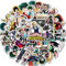 Huayao 50St. My Hero Academia Aufkleber, japanische Cartoon Anime Gon Freecss Whale Island Vinyl Aufkleber für Laptop, Wasserflasche, Auto, Skateboard, Gitarre, Helm