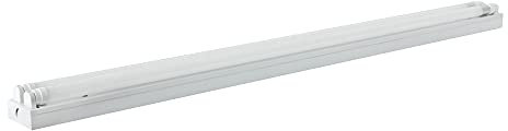 NCC-Licht Unterbauleuchte Linear Housing 120cm weiß inkl. 2 x LED T8 Röhre 18W = 36W G13 1700lm Neutralweiß 4000K
