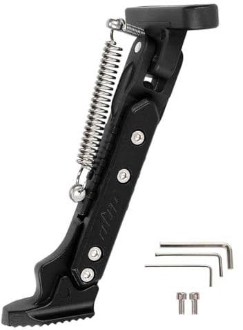 Natcoo E Scooter Ständer, Höhenverstellbar 142mm-170mm, Seitenständer für Xiaomi M365/Pro/Pro2/1S/Mi3/Essential, Scooter Seitenstütze, Fußstütze, Zubehör für Xiaomi Scooter