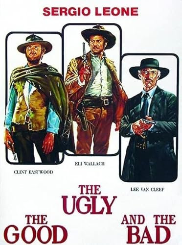 Film Freak Productions Zwei glorreiche Halunken - The Good, the Ugly, the Bad (1966) | US Import Filmplakat, Poster [68 x 98 cm]