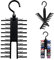Krawattenhalter Tie Belt Rack Organizer Tie Hanger Holder mit Rutschfestem Befestigungsclip für Krawatten Gürtel Seidenschals