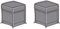 Hartman Cirrus Casual Stool Cover Set (x2)