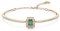 Swarovski Bracciale da donna Millenia Verde Placcato color oro rosa 5650071