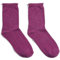 PIECES Pcsebby Glitter Long 1 Pack Socks Noos Chaussettes, Festival Fuchsia/détail : Toned Lurex, Taille Unique Femmes