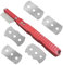 ABEST Mini sierra de mano modelo Craft Tools con 5 hojas de sierra para manualidades, modelado, sierra de arco para manualidades, recortar, cortar troncos de árboles y ramas