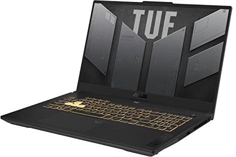 ASUS TUF Gaming F17 TUF707VV-HX149 Intel® Core? i7 i7-13620H Ordinateur Portable 43-9 cm (17.3) Full HD 16 Go DDR5-SDRAM 1 to SSD NVIDIA GeForce RTX 4060 Wi-FI 6 (802.11ax) Noir- Gris