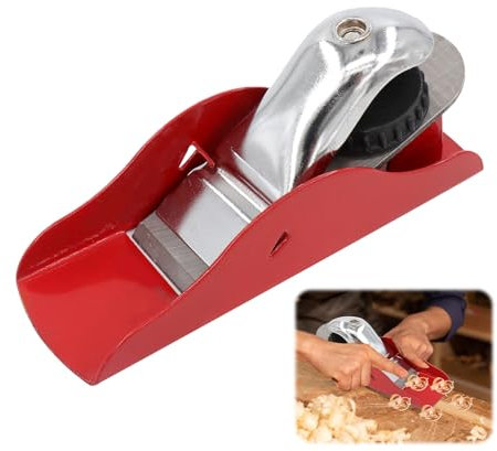 Mini Pialletto per Legno a Mano,Pialla per Legno,Pialletto a Mano per Legno,Piallatrice per Legno,Pialla a Mano per Legno,Piccola Pialla Compatta e Regolabile per la Lavorazione del Legno