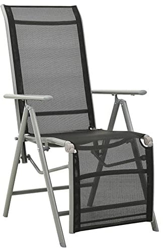 Liegestuhl für den Außenbereich, Liegestühle aus Textilene und Aluminium, Liegestühle für Terrasse, Hof, Zuhause, Esszimmer, Möbel, Outdoor-Sitze