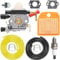 ZAMDOE 42371200606 Carburetor for Stihl HS81 HS81R HT81RC HS81T HS81TCE HS86T HS86R HS86RZ Hedge Trimmer Replaces 4237 120 0618 C1Q-S225 with Air Filter Kit Gaskets