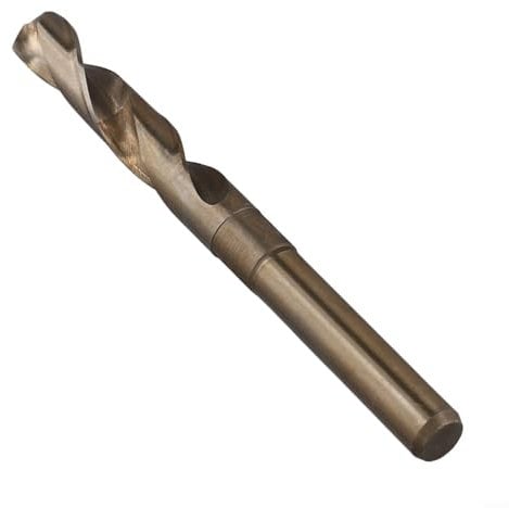 HSS Cobalt Drill Bit 14-22mm Reduced Shank High Speed Steel Metal Cutting Tool for Aluminium Stainless Steel Cast Iron(14mm)