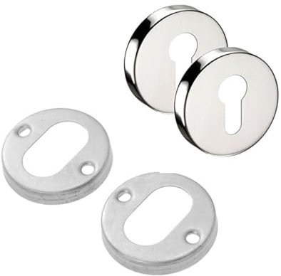 Artibetter Edelstahl Schlüsselrohr-abdeckung Abnehmbar Wetterfest Rostfrei Hitzebeständig Mit Zufallsmontage Schrauben Türschloss Blende Schließzylinder Schutz