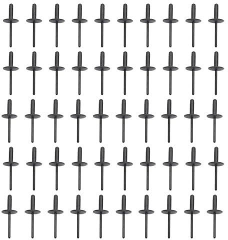 Anlseiod 50x Rivetti Espansione per 6 mm X1 X3 X5 X6 Z4 Coupe E90 E91 E84 E83 E53 E70 F15 F85 E71 E72 E86 E85 R60 51717002953 Rivetti Ciechi di Fissaggio plastica