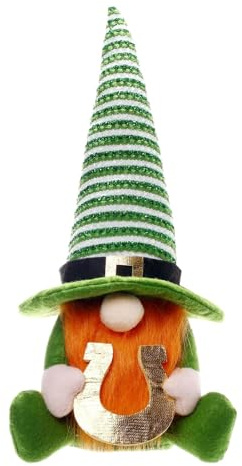Patrick's Day Dekoration Plüschtier Wichtel St. Patrick's Day | Dekoration für Patrick's Day Zuhause