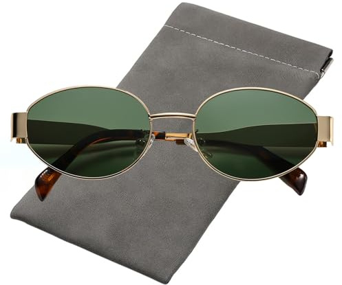 D Lolylad Sonnenbrille Damen, Sonnenbrillen Polarisiert Herren, Sunglasses Mädchen UV400 Schutz für Outdoors Fotografie, Wandern, Camping (Grün)