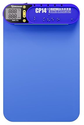 LCD-Bildschirm-Heizkissen für Smartphone und iPad, LCD-Bildschirm, Trennmaschine, Reparaturwerkzeuge, Heizplatte, doppellagiges Silikon (CP14+)