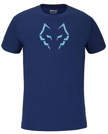 BABOLAT Cotton Juan Lebrón Short Sleeve T-Shirt M Blue