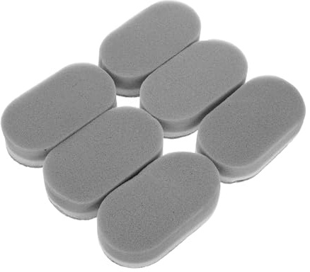 FRCOLOR 6pcs Dual-Sided Kitchen Dish Scrub Brushes with Sponge Material for Non-Stick Pan Cleaning Lightweight Pot Scrubbers with Easy-Handle Design for Efficient Stain Removal and Compact