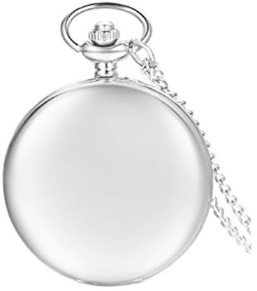 Knight Silver Plated Pocket Watch