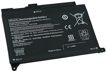 SHANGYG Batterie d'ordinateur Portable BP02XL 5150mAh pour HP pour pavillon 15-AU038TX AU097TX AU093TX TPN-Q172 Q175 HSTNN-LB7H BP02041XL
