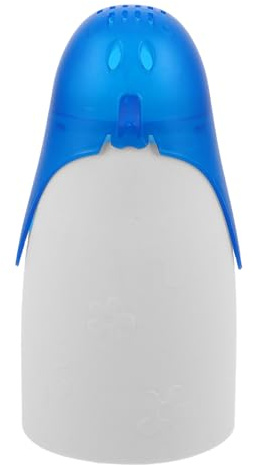 Pinguinförmiger Mikrowellenreiniger aus Pp für Küchenreinigung | Blaues Design, für Haushaltseinsatz, Löst Essig Wasser Mischung Schnell per Dampf