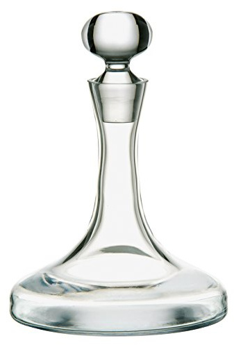 Dornberger - Ships Wine Decanter - 1 Litre Capacity - Modern Decanter and Stopper - Gift Boxed