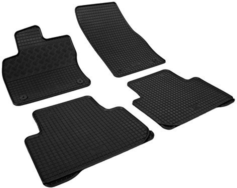 Gummi Fußmatten passend für VW Tiguan ab 4/2016-1/2024 (AD1)/für VW Touran ab 9/2015 (5T) AZUGA AZ10092562 Gummimatten Automatten