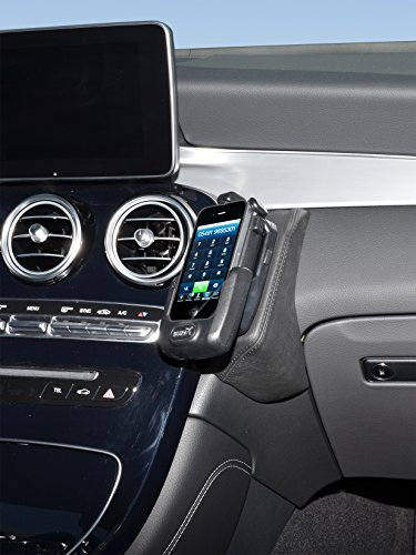 KUDA 2260 Halterung Echtleder schwarz für Mercedes GLC ab 2016 (X253)