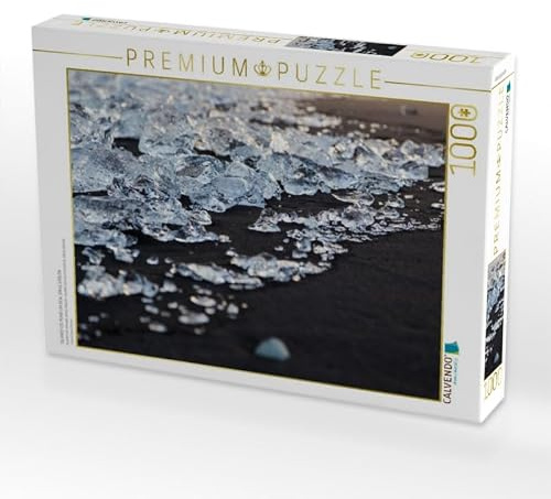 CALVENDO Puzzle Islands EIS RUND UM DEN JÖKULSÀRLÒN | 1000 Teile Lege-Größe 64 x 48 cm Foto-Puzzle für glückliche Stunden