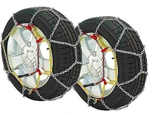 RICAMBIITALIEN 2017 Schneeketten 16 mm geeignet für SUV und Fuoristrada Gruppe 490-100 Monta su GOMME 825 R15-825 R16-9.5 R17.5-235/75 R17.5-700 R18-750 R18-8 R19.5-650 R20