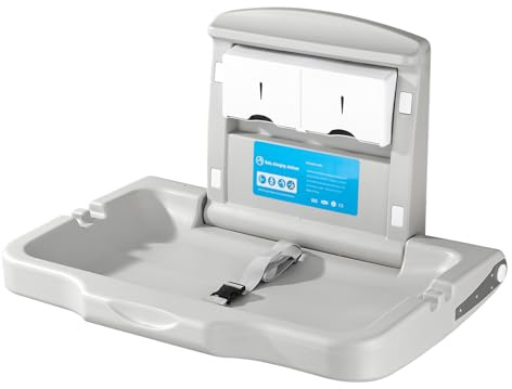 Modundry Wall Mounted HDPE Fold-Down Baby Changing Station
