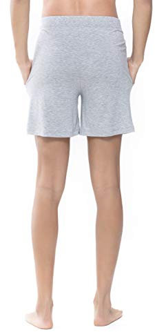 Mey Nachtwäsche Serie Sleepy & Easy Damen Yoga Pants Hellgrau-Melange XXL(46)