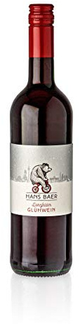 HANS BAER Dornfelder Glühwein aus Deutschem Rotwein 0,75l