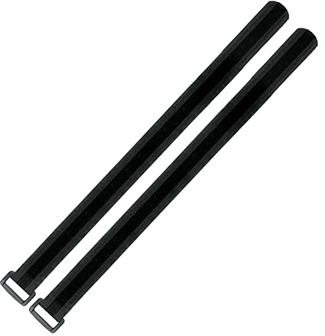SKS Unisex SKS Klettbänder für Speedrocker, Mudrocker Veloflexx, 2pcs Lenkerzubehör, Schwarz