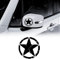 4R Quattroerre.it 17117 Adesivi Stella Army Militare per Jeep Renegade Specchietti, Diametro 9 cm, Nero Lucido, 2 Pezzi