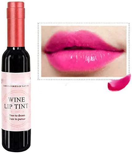 6 Colors/Set Wine Lipstick Matte Long Lasting Waterproof Lip Tint Set Lip Gloss Lip Stain,Moisturizing and Non-Stick Cup Lip Gloss Lip Sticks,Gift for Girlfriends,Moms (CR01)