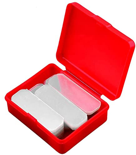 Maloftars 60 Stück multifunktionales doppelseitiges Klebeband wiederverwendbar Transparent Extra Starke Klebeband Spurloses Klebeband multifunktionales für Glas, Metalle, Kunststoffe