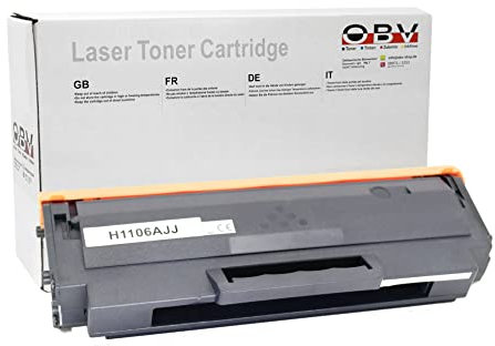OBV XXL Toner kompatibel für HP 106A W1106A ersetzt 106 A für Laser 107a 107w MFP 135a 135w 137fnw 138pnw Schwarz 5000 Seiten