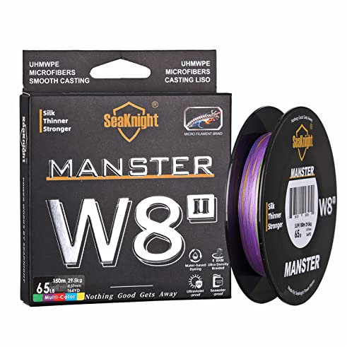 Seaknight W8 II 8 Fach Angelschnur Geflochten Salzwasser 150M/300M/500M PE Geflochtene Angelschnur 8 Stränge Karpfen Angelschnur Forelle 15-100LB