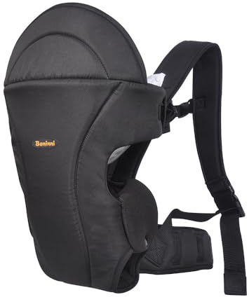 Baninni 3-in-1 Babytrage Sacco Luxe, Schwarz