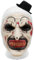 Claofoc Terrifier Maske Gruselige Killer Art The Clown Kostüm Halloween Maske Cosplay Kostüm Horror Blutig Zubehörteil für Erwachsene (01)