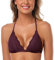 SHEKINI Damen Mädchen BH mit Verschluss vorne, Spitzen Racerback Spitzen BH Triangel Bralette Padded Unterwäsch Bustier Crop Dessous Bügelloser Bralette Top