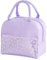 Elionless Lunch Bag, Insulated Lunch Bag Cooler Bag Portable Thermal Lunch Bags Organizer Tote Bag for Women Adults Kids Work School Picnic