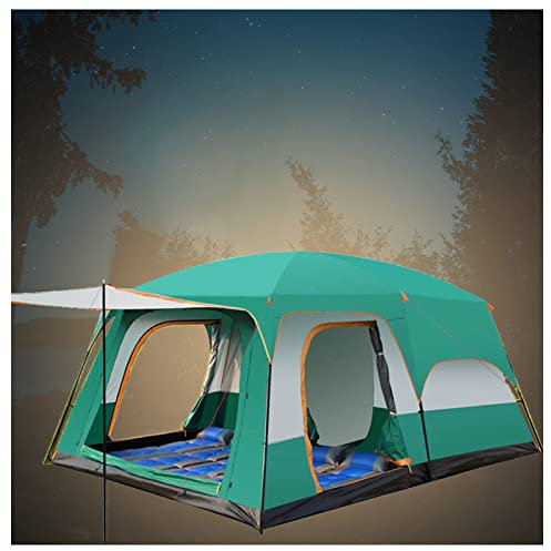 LXWKAI Sofortzelt für 5 bis 8 Personen, schnell aufzubauen und geräumig, Feste und stabile Pop-Up-Zelte für Familiencamping, Wanderpartys