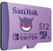 Carte mémoire micro SD Sandisk Nintendo Switch System Pokemon 512Go