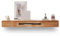 SZKTHD Floating Tv Bench Living Room Floating Tv Bench Wall Mounted Tv Unit Wooden Floating TV Cabinet Rubberwood Material(200CM/78.7IN)